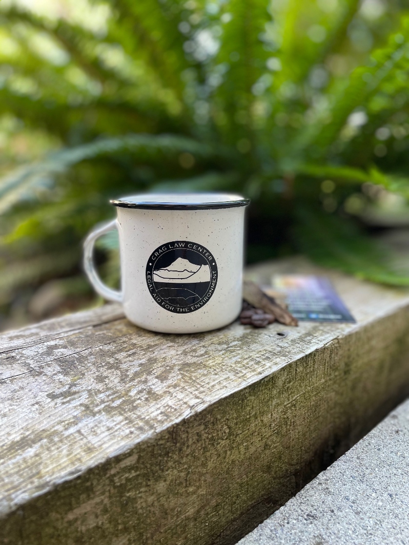Crag Enamel Camping Mug